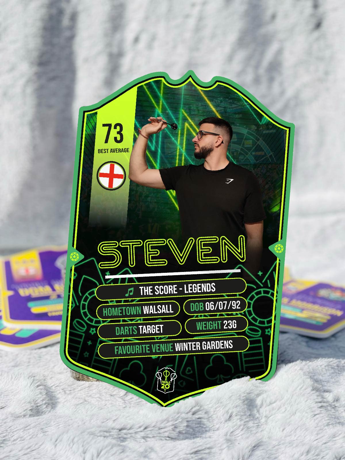 High Stakes Darts Card